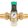 Redukční ventil 1 MM, 1-6 bar, membránový, s manometrem, Herz 1268213