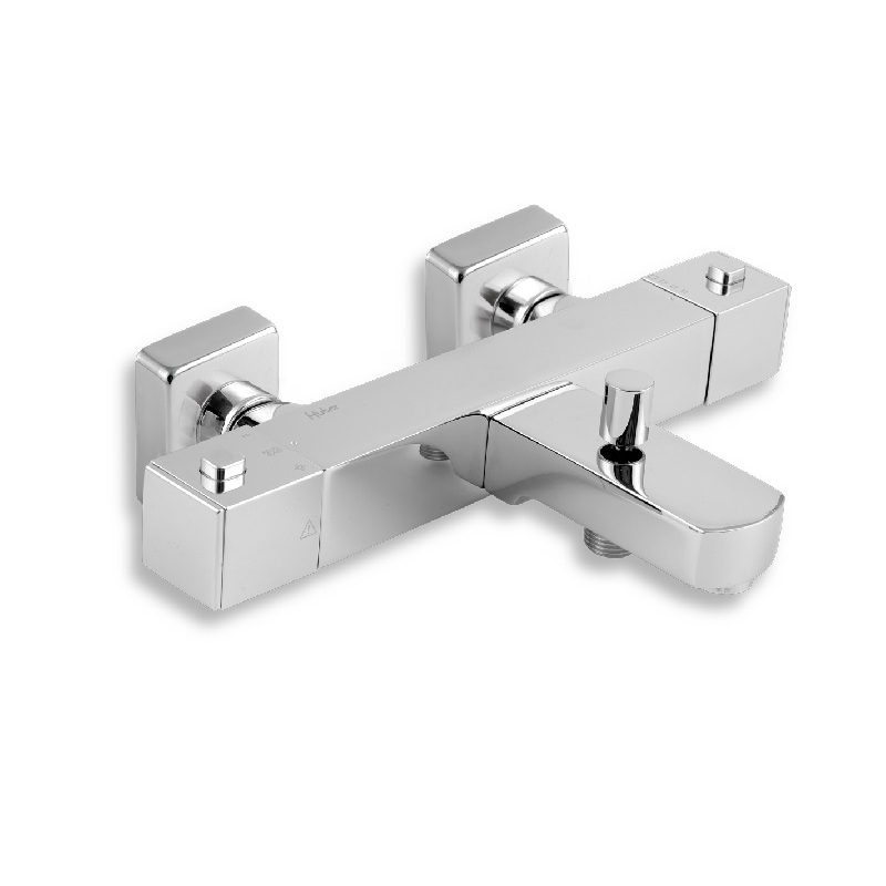 Vanová baterie Aquasave 150 mm, chrom, nástěnná, termostatická, bez příslušenství, Novaservis 2820/1,0