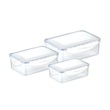 Dóza FRESHBOX 3 ks, obdélníková, Tescoma, 892092