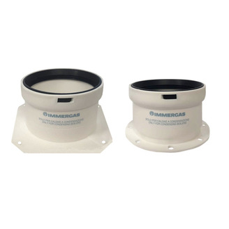 Sada přírub DN 80, (sání+výfuk), pro kondenzační kotle