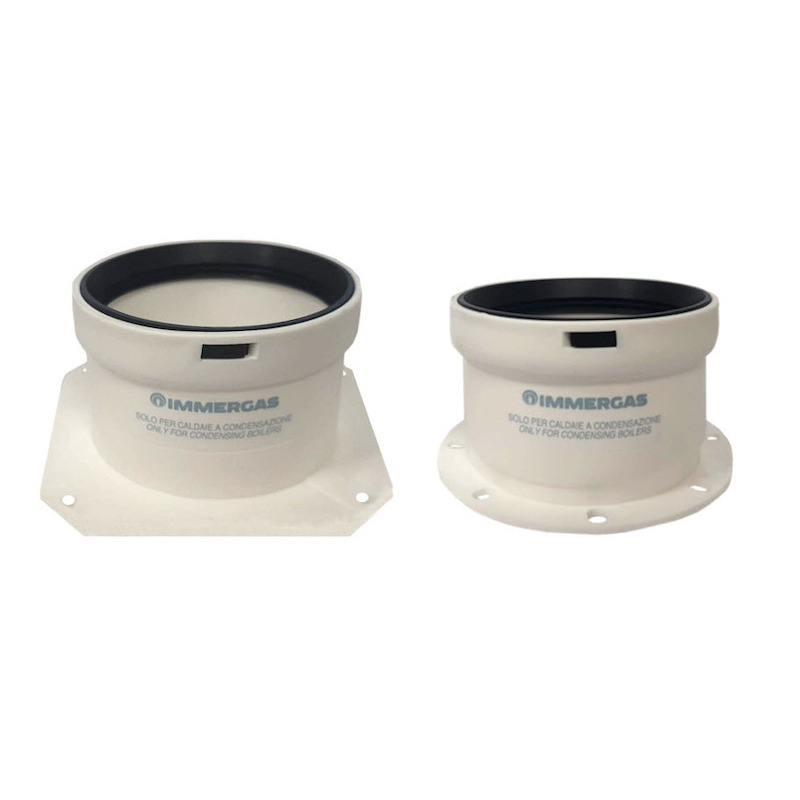 Sada přírub DN 80, (sání+výfuk), pro kondenzační kotle