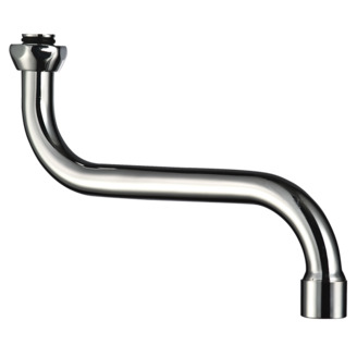 Výtokové ramínko trubkové S 18 cm, 3/4, chrom, Steno, 30018