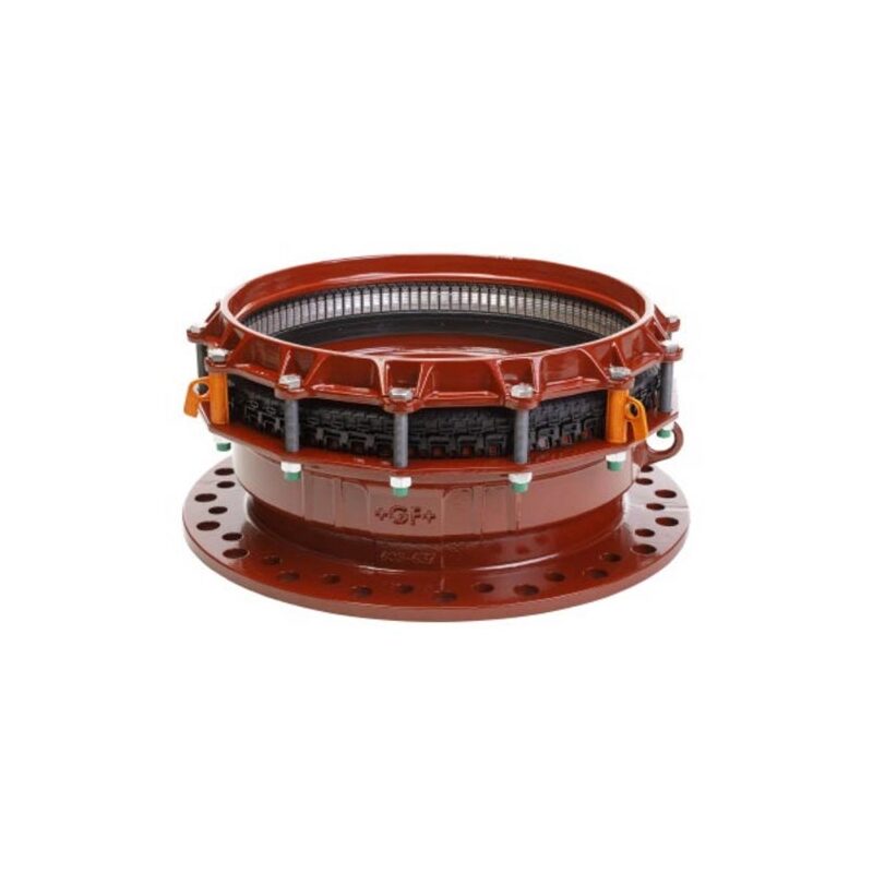 Přímá WAGA Multi/Joint 3057 Plus spojka DN 250 s přírubou, rozsah 267-310 mm, s jištěním, EPDM, Georg Fischer 709-355-628