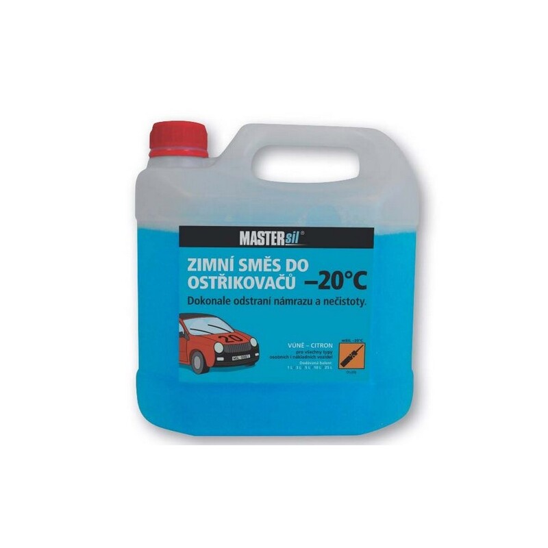 Zimní kapalina do ostřikovačů -20 °C, 3 l, Mastersil, 30804502