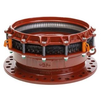 Redukovaná WAGA Multi/Joint 3157 Plus spojka DN 425 x 400 s přírubou, rozsah 432-464 mm, s jištěním, EPDM, Georg Fischer 709-455-688