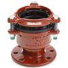 Redukovaná WAGA Multi/Joint 3157 Plus spojka DN 100 x 80 s přírubou, rozsah 104-132 mm, s jištěním, EPDM, Georg Fischer 709-455-624