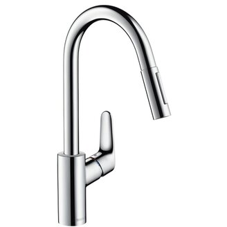 Dřezová baterie Focus M41, chrom, stojánková, Hansgrohe 31815000