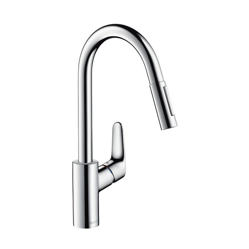 Dřezová baterie Focus M41, chrom, stojánková, Hansgrohe 31815000