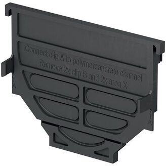 Kombinovaná čelní stěna pro odvodňovací žlaby, ACO 319288