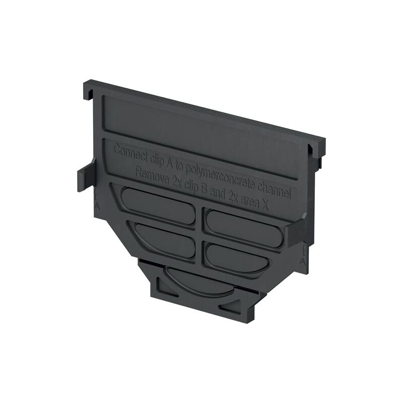 Kombinovaná čelní stěna pro odvodňovací žlaby, ACO 319288