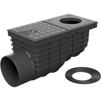 Lapač střešních splavenin DN 100, boční odtok, Chuděj 325 G, KV 110 B ST