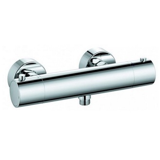 Sprchová baterie Objekta 150 mm, chrom, nástěnná, termostatická, bez příslušenství, Kludi 352000538