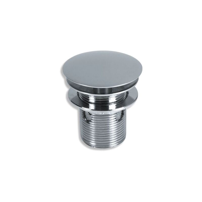 Umyvadlová výpusť Luxus 5/4, chrom, click-clack, velká zátka, Novaservis