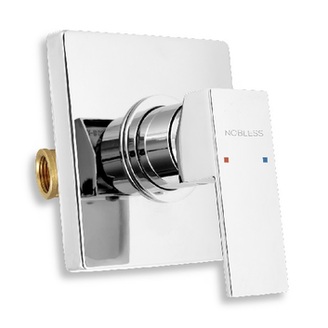 Sprchová baterie Nobless Edge, chrom, podomítková, bez příslušenství, Novaservis 36050,0