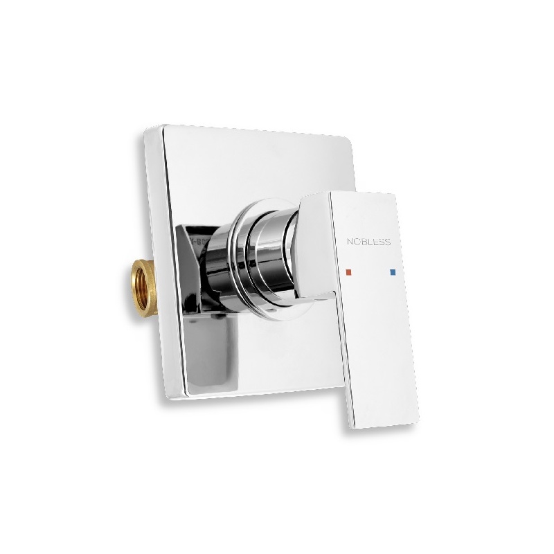 Sprchová baterie Nobless Edge, chrom, podomítková, bez příslušenství, Novaservis 36050,0