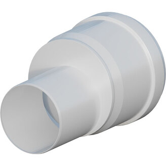 Redukce odkouření d 60 x 80, PP, excentrická, Ricom Gas 366080EXC