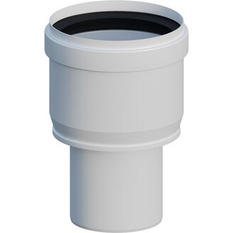 Redukce odkouření d 60 x 80, PP, centrická, Ricom Gas 366080