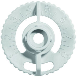 Klíček nastavovací, šedý, Heimeier 3670-01.142