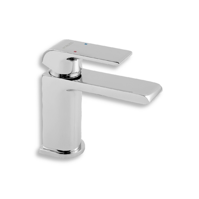 Umyvadlová baterie Nobless Sharp, chrom, stojánková, bez výpusti, Novaservis 37001/1,0