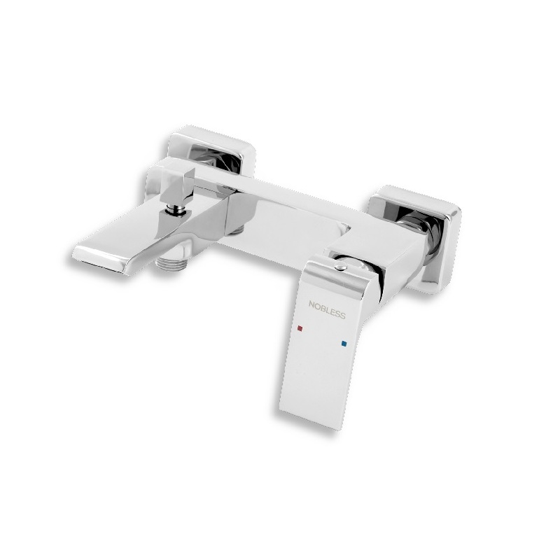 Vanová baterie Nobles Sharp 150 mm, chrom, nástěnná, bez příslušenství, Novaservis 37020/1,0