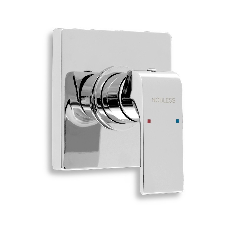 Sprchová baterie Nobless Sharp, chrom, podomítková, bez příslušenství, Novaservis 37050,0