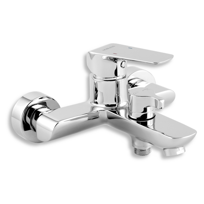 Vanová baterie Nobless Tina 150 mm, chrom, nástěnná, bez příslušenství, Novaservis 38020/1,0