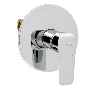 Sprchová baterie Nobless Tina, chrom, podomítková, bez příslušenství, Novaservis 38050,0