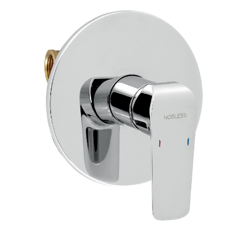 Sprchová baterie Nobless Tina, chrom, podomítková, bez příslušenství, Novaservis 38050,0