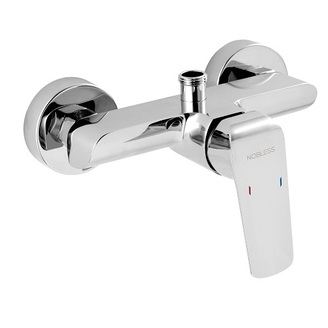 Sprchová baterie Nobless Tina 150 mm, chrom, nástěnná, bez příslušenství, Novaservis 38062/1,0