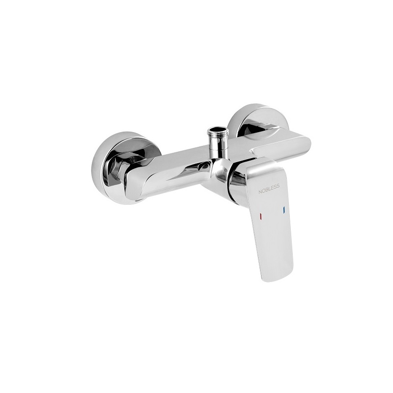 Sprchová baterie Nobless Tina 150 mm, chrom, nástěnná, bez příslušenství, Novaservis 38062/1,0
