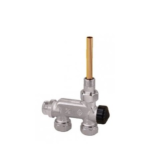 Radiátorový ventil E-Z 1/2, přímý, Heimeier 3878-02.000