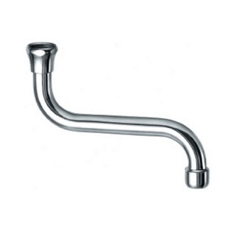 Výtokové ramínko trubkové S 25 cm, 3/4, chrom, Geos, 460 25 CM