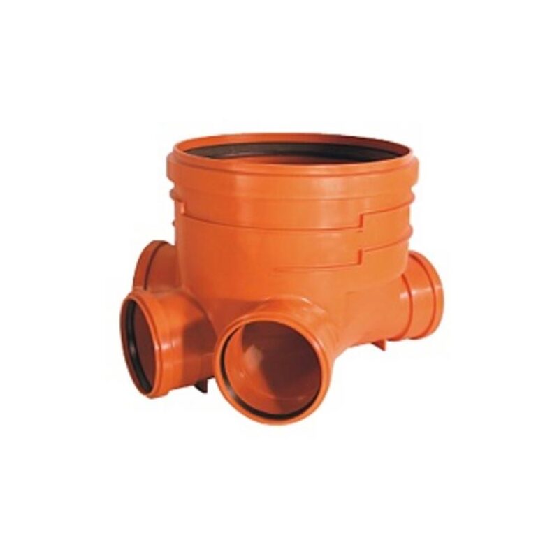 Šachtové dno soutočné 3 vtoky-1 výtok DN 315/160 KG, pro hladké prodloužení