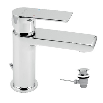 Umyvadlová baterie Nobless Trend, chrom, stojánková, s výpustí, Novaservis 41001,0