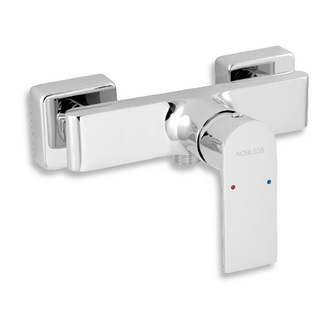 Sprchová baterie Nobless Trend 150 mm, chrom, nástěnná, bez příslušenství, Novaservis 41061/1,0