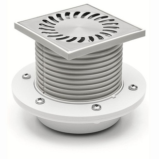 Vpusť podlahová Chuděj, DN 50, PV50N-PR2 spodní