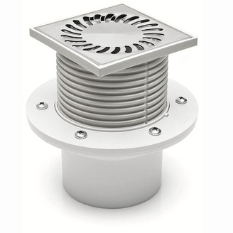 Vpusť podlahová Chuděj, DN 110, PV110N-PR2 spodní