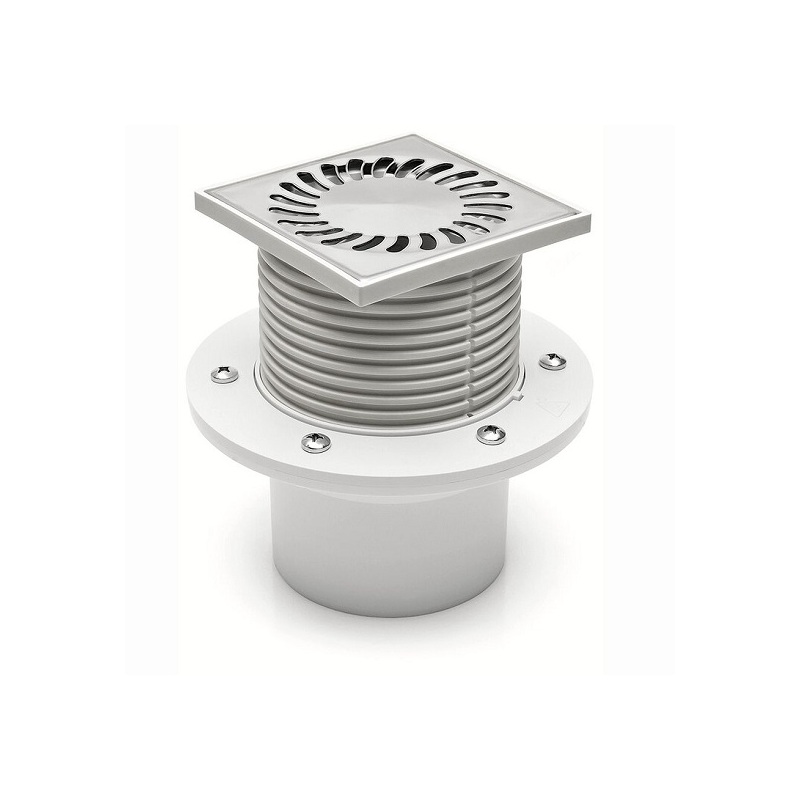 Vpusť podlahová Chuděj, DN 110, PV110N-PR2 spodní