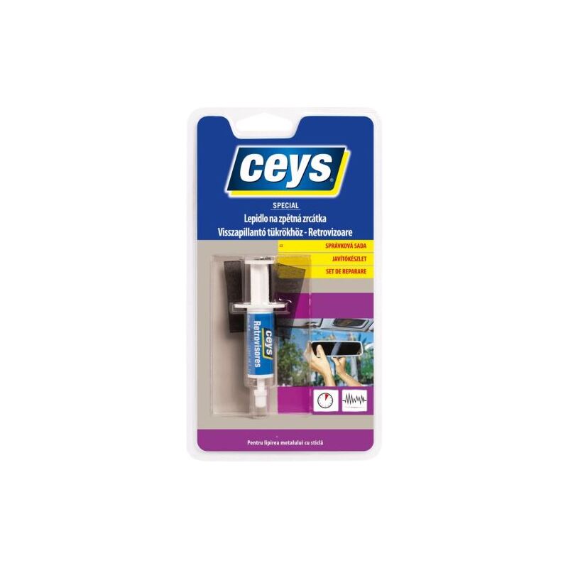 Lepidlo speciální na zpětná zrcátka, 1 g, Ceys, 42501020