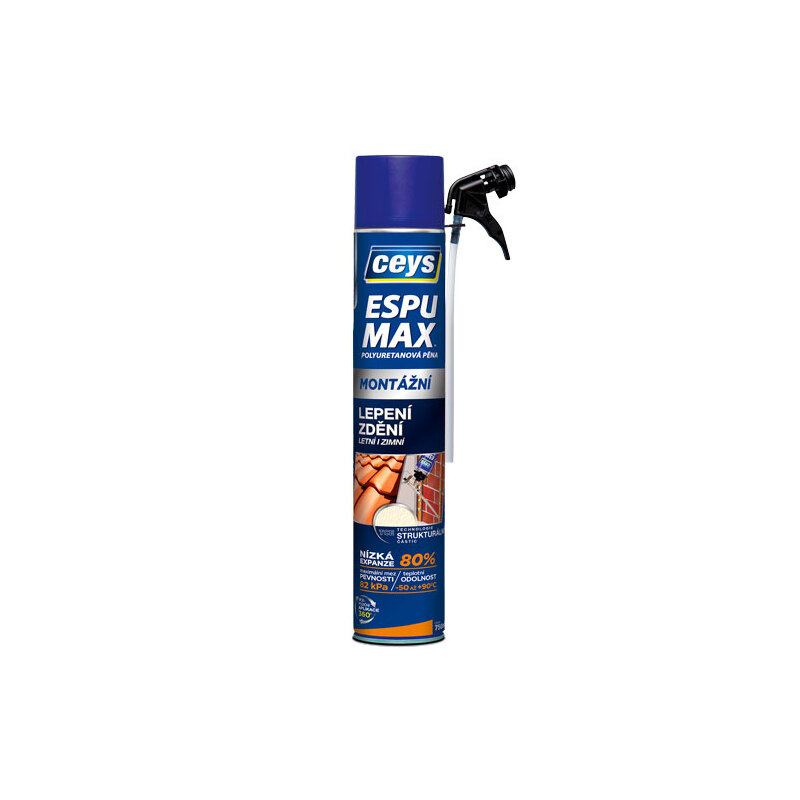 Pěna PU Ceys,Espumax montážní 750ml, s aplikátorem