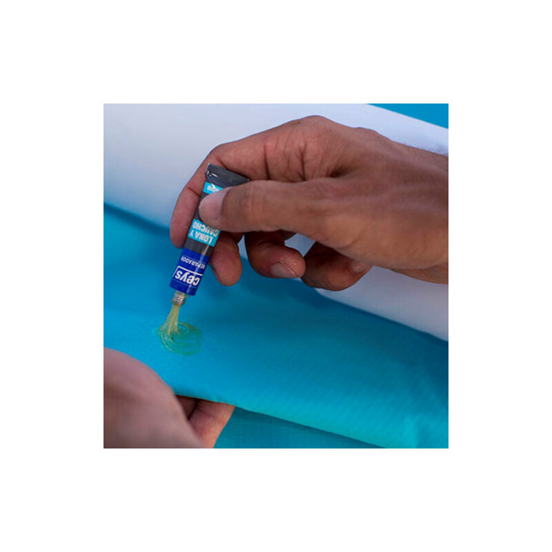 Lepidlo speciální Ceys, Plachtovina a kaučuk 7ml+4 záplaty