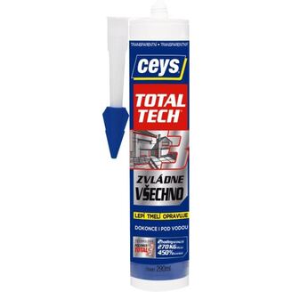 Lepidlo TOTAL TECH transparentní 290 ml, Ceys 42507126