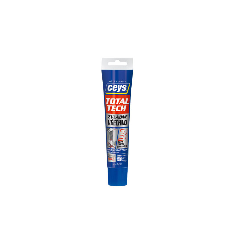 Lepidlo TOTAL TECH bílé 125 ml, Ceys 42507232