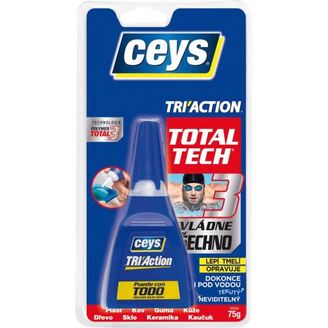 Lepidlo univerzální Ceys, TRIAction blister 75g