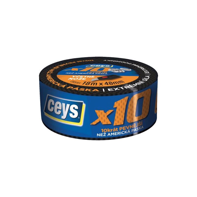 Páskové lepidlo Ceys, X10 profesionální 18m×48mm