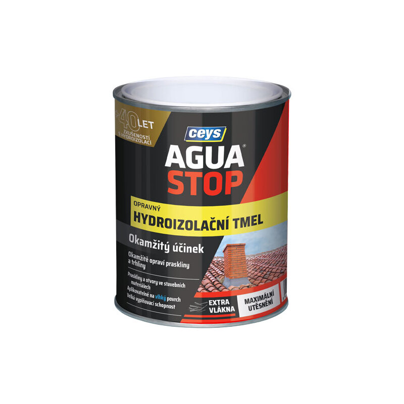 Hydroizolační tmel AGUA STOP šedý 1 kg, Ceys 42902801