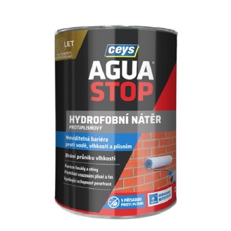 Hydrofobní protiplísňový nátěr AGUA STOP 5 l, Ceys 42903350