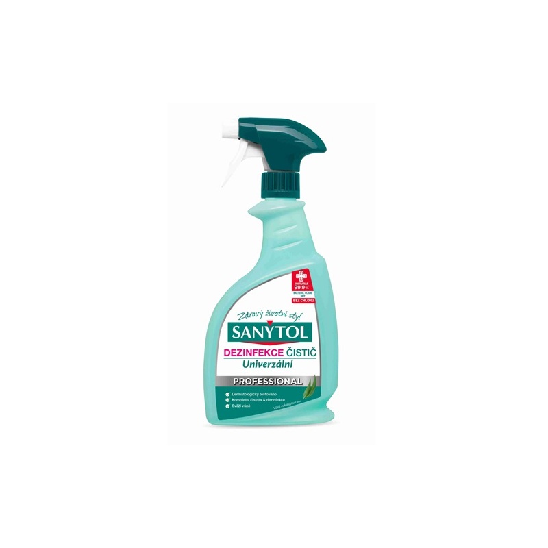 Dezinfekce čistič - univerzální Professional 750 ml SANYTOL 42631205