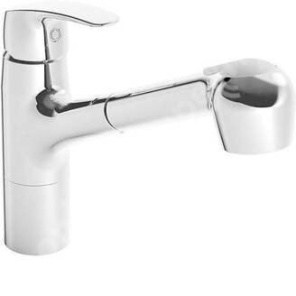 Dřezová baterie HANSAPINTO, chrom, stojánková, Hansa 45182283
