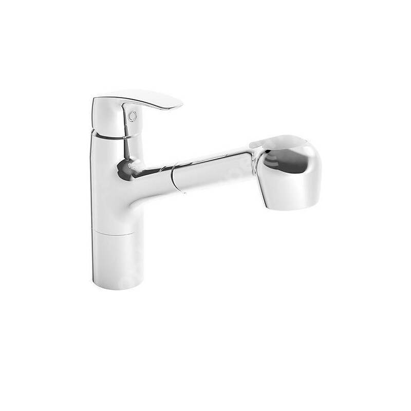 Dřezová baterie HANSAPINTO, chrom, stojánková, Hansa 45182283